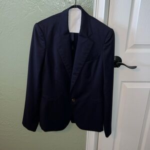 **LAST CHANCE** Ralph Lauren Navy Blue Blazer with Silver Buttons